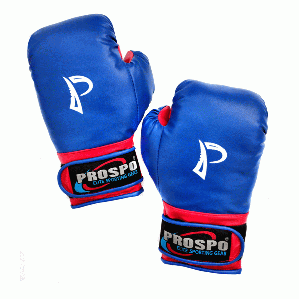 Prospo  Boxing Gloves for Men (BLUE) – Size 8oz, 10oz, 12oz and 14oz