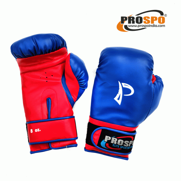Prospo  Boxing Gloves for Men (BLUE) – Size 8oz, 10oz, 12oz and 14oz