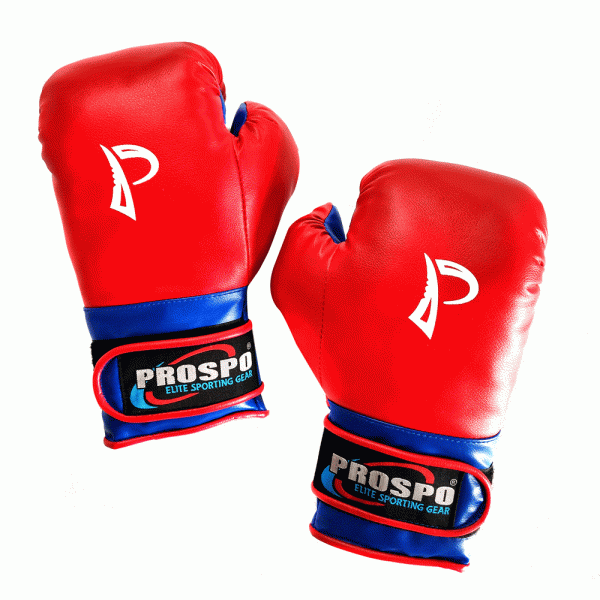 Prospo Boxing Gloves for Men (RED) – Size 8oz, 10oz, 12oz and 14oz