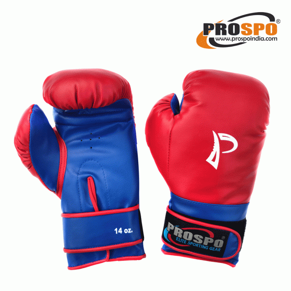Prospo Boxing Gloves for Men (RED) – Size 8oz, 10oz, 12oz and 14oz