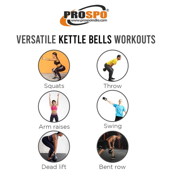 Prospo Kettlebell - BLUE 6 KG