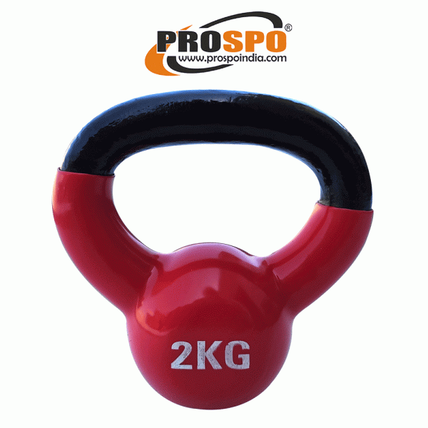 Prospo Kettlebell - Red 2 KG
