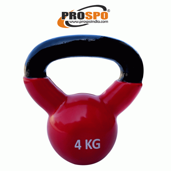 Prospo Kettlebell -Red 4 KG
