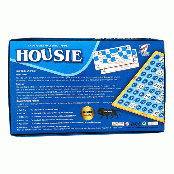 Prospo Tambolla, Housie 