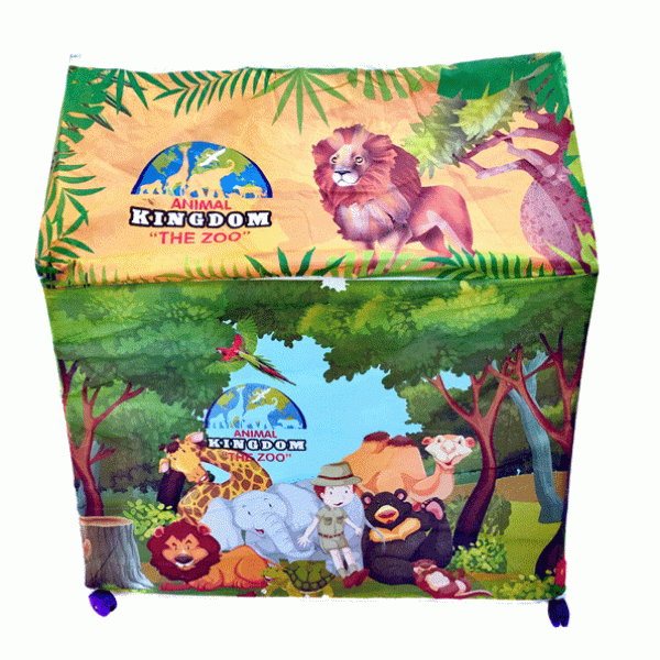 Prospo Tent House, Animal Kingdom Portable Tent House for Kids