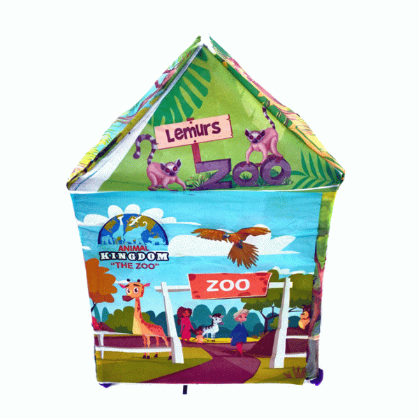 Prospo Tent House, Animal Kingdom Portable Tent House for Kids