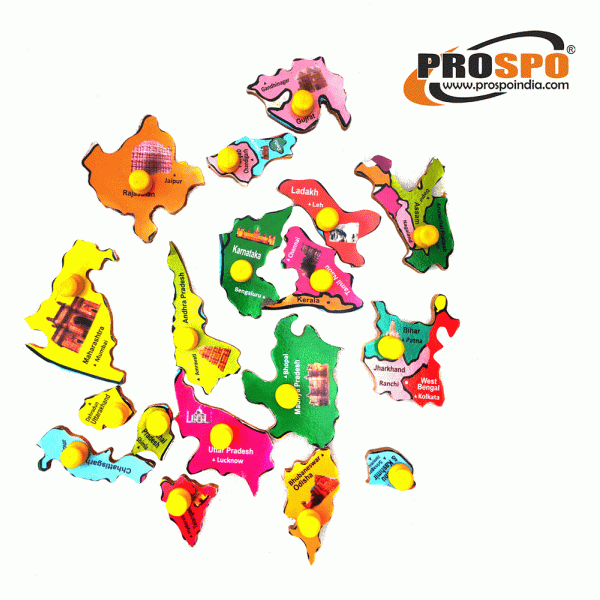 Prospo India Map for Kids, India Map Puzzle