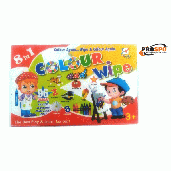Prospo 8in1 Colour and Wipe Game