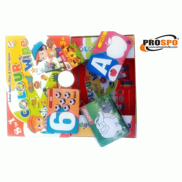 Prospo 8in1 Colour and Wipe Game
