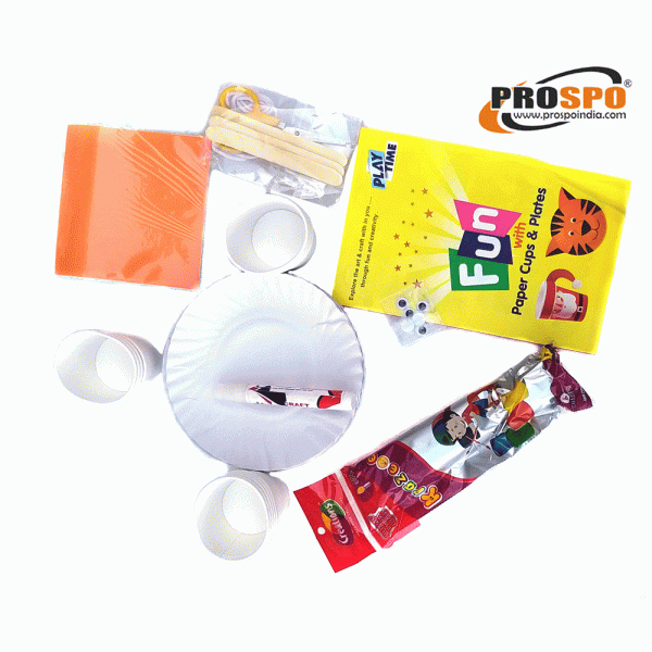 Kids Fun with Paper Cup and Plates