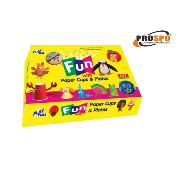 Kids Fun with Paper Cup and Plates