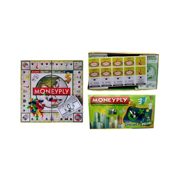  Prospo Moneyply, 3in1 Kids Board-game