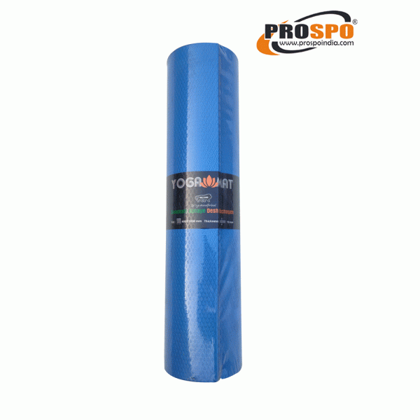 Prospo Yoga Mats, Exercise Mat with Carrying Strap (Assorted Colours)