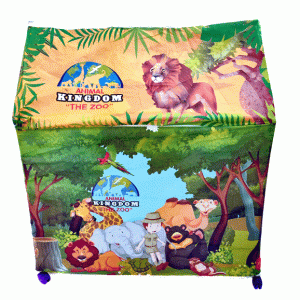 Prospo Tent House, Animal Kingdom Portable Tent House for Kids