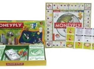 Prospo Moneyply, 3in1 Kids Board-game