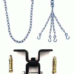 Prospo Boxing Hanging Tri-Combo- Roof Ceiling Hook, Heavy bag Chain, Extension Chain