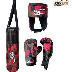 Prospo Marine Junior Boxing Practice Set - Camouflage (1-8Yrs.)
