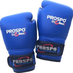 Prospo Top-Grade Boxing Gloves - Blue