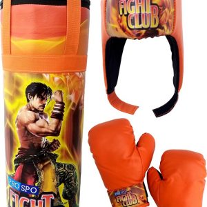 PROSPO’S KIDS BOXING SET – FIGHT CLUB  ORANGE