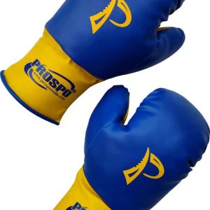 Prospo Laceless Boxing Gloves (Youth) - Blue Yellow