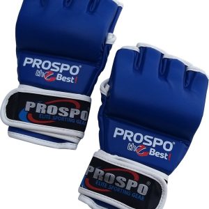 PROSPO Combat MMA Gloves with Thumb - Blue