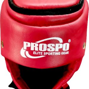 Prospo Hi-Tech Head Guard for Taekwondo - Red