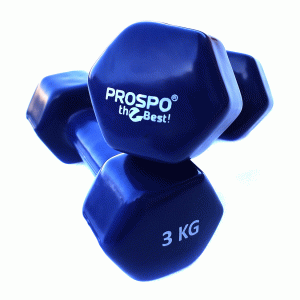 Prospo Dumbbells Blue 3 KG