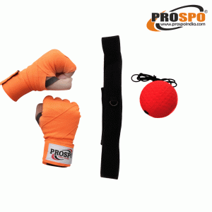 Reflex Ball and Hand Wrap– Orange 180”