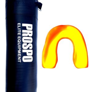 Prospo 36Inch SRF Punching Bag with Mouth Guard
