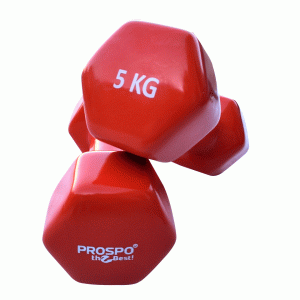 Prospo Dumbbells Orange 5 KG