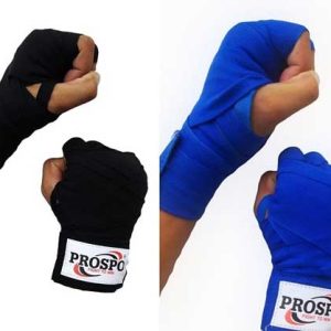 PROSPO Boxing Mexican Stretch Handwraps-Black and Blue